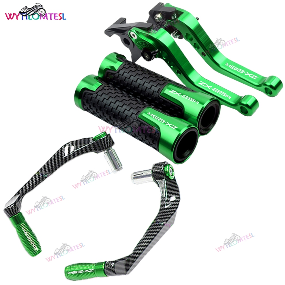 Kawasaki ZX6R 636 2019 - 2025 ASV F3 Lever Set Clutch & Brake Black Long - View #6