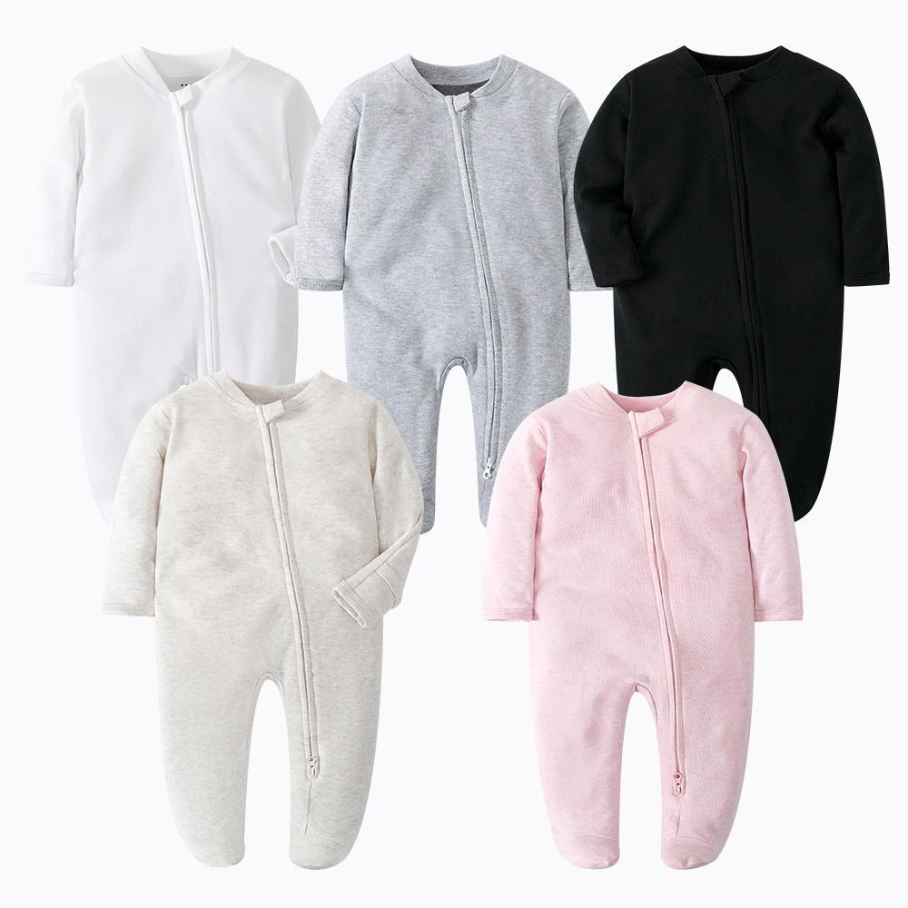 0-12M Newborn Baby Romper Made of Cotton For Boys And Girls With Long ...