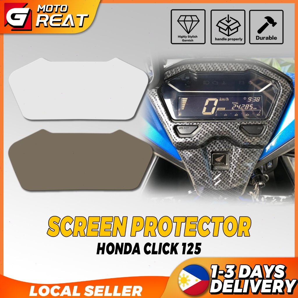 Honda Click V2 125 / 150 Panel Film Protector Gauge Screen Screen Cover ...