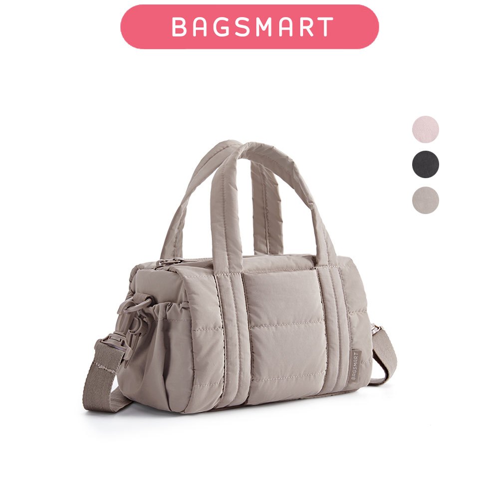 BAGSMART Versatile Duffel Crossbody Bag for Women, Lightweight Mini Gym ...