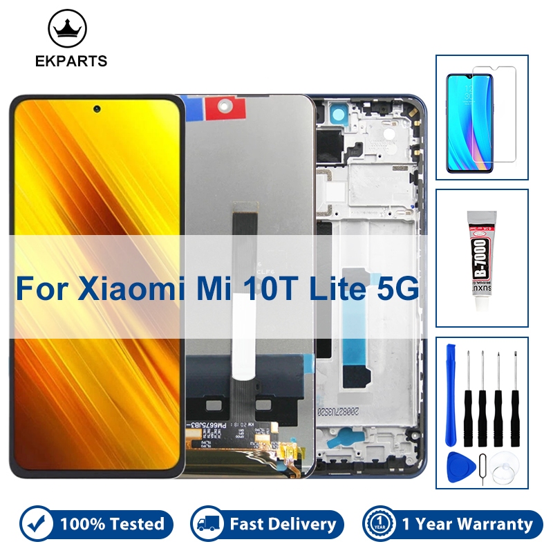 Xiaomi Mi 10T Lite 5G LCD Display Touch Glass Replacement - Foto 5
