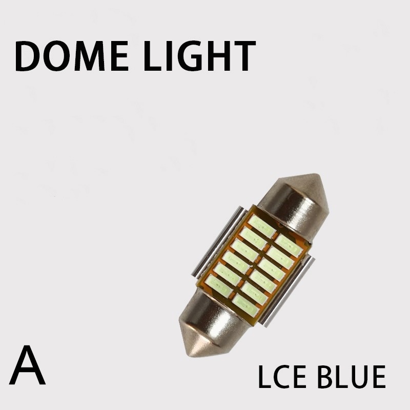 thumbnail image 2 of 6x Bright White LED Bulb Kit For 99-00 Civic 2DR SI: Map, Dome, Trunk & Plate 2 of 5