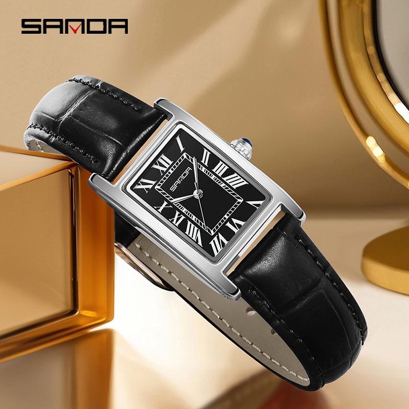 SANDA 1150-2/in stock New Roman Scale Fashion Men Watch Trend Simple ...