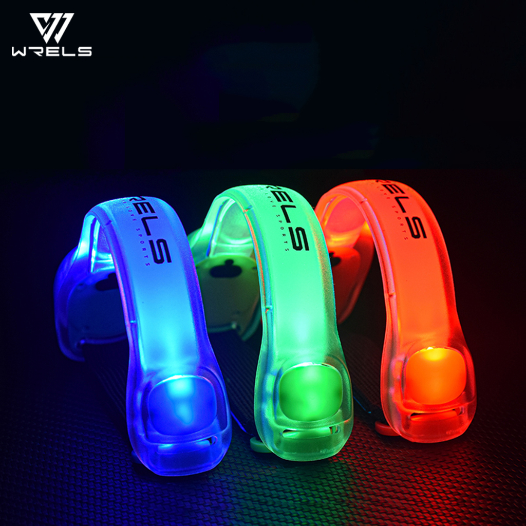 WRELS Night Running Armband LED Light Outdoor Sports USB Rechargeable ...