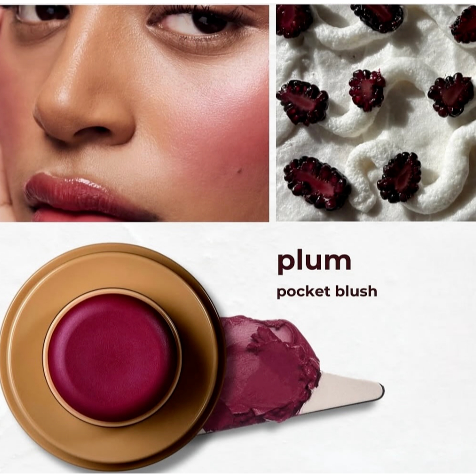Rhode Peptide Lip Tint PBJ + Rhode Pocket Blush Plum / Date Cake