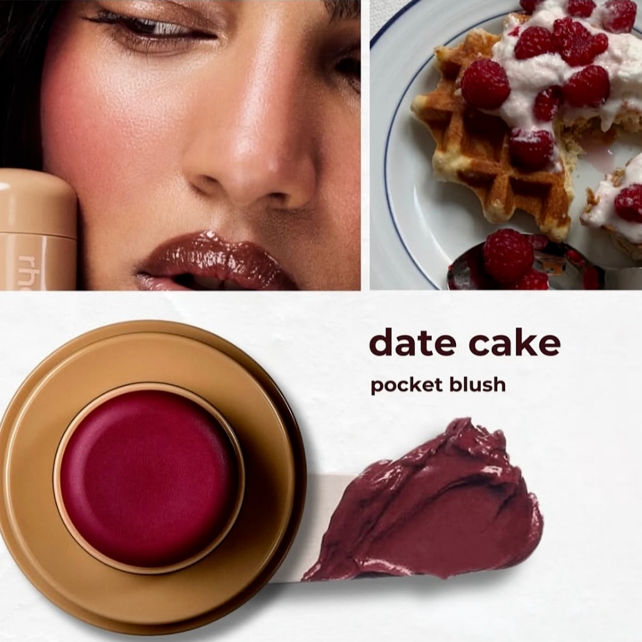 RHODE DATE CAKE ポケット ブッラシュ ＋PBJ リップ ティント The Duos Pocket Blush + Peptide Lip Tint Date Cake + PBJ Rhode Skin