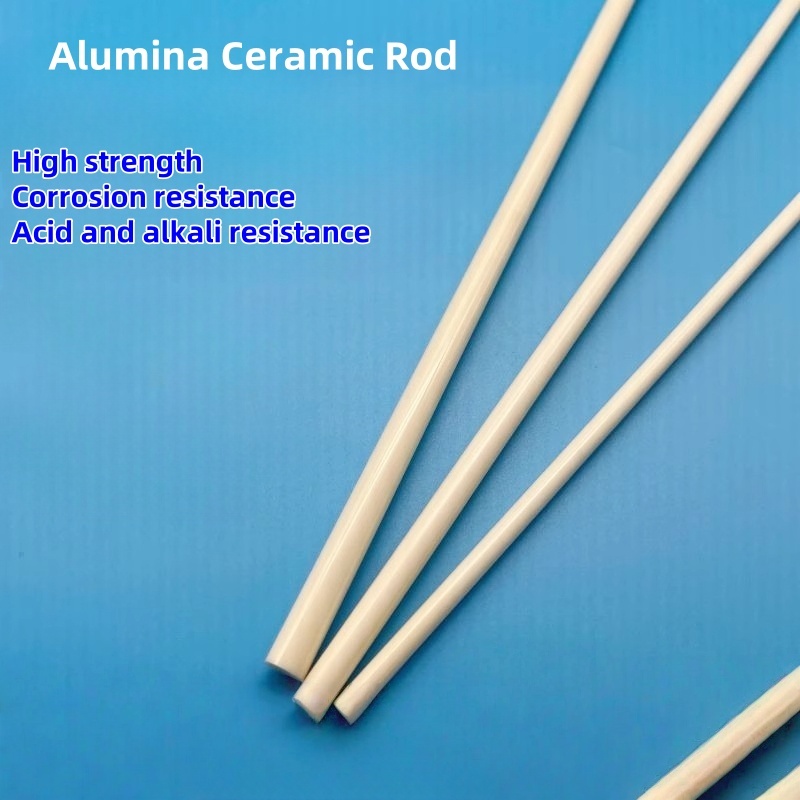 Alumina mirror ceramic rod, plunger rod, insulation, wear resistance ...