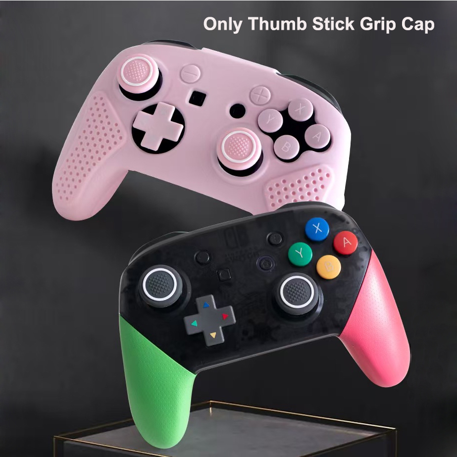 New Silicone Cross D-Pad Button Caps Set Cute Joystick Cover - ABXY Key ...