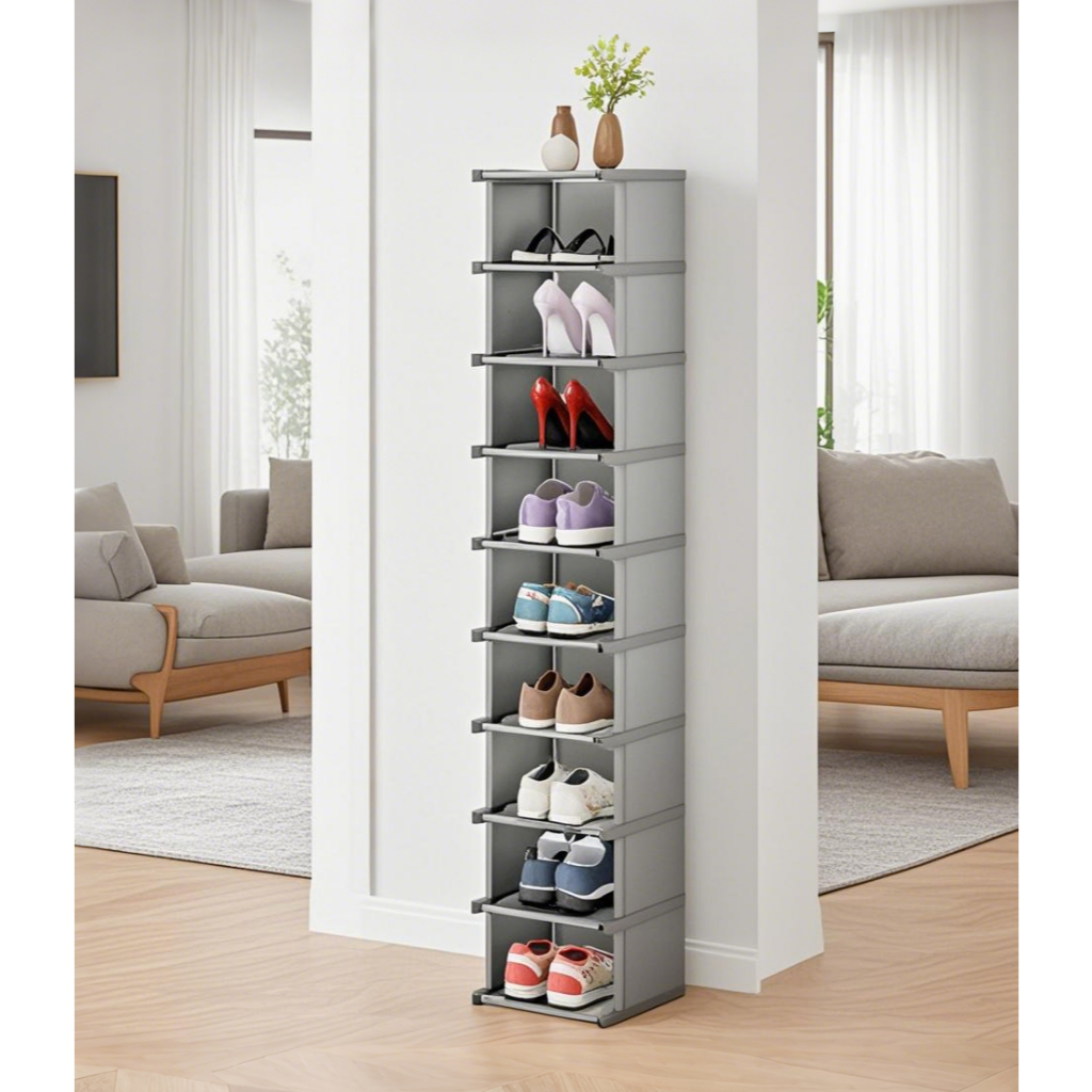 Simple Organizer Rack Stackable Multi-tier Shoe Rack Dormitory Shoe ...