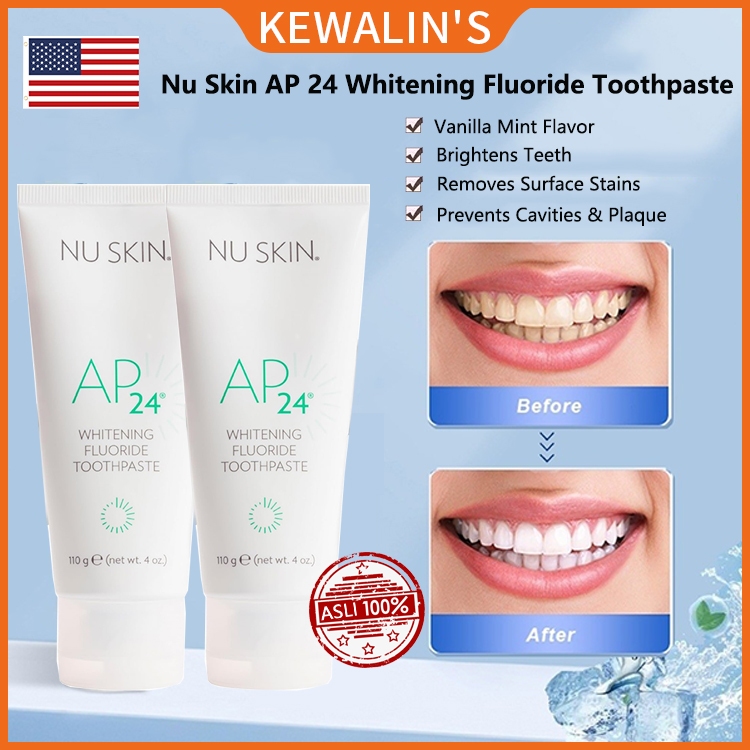 Nu Skin AP 24 Whitening Fluoride Toothpaste | Vanilla Mint Flavor ...
