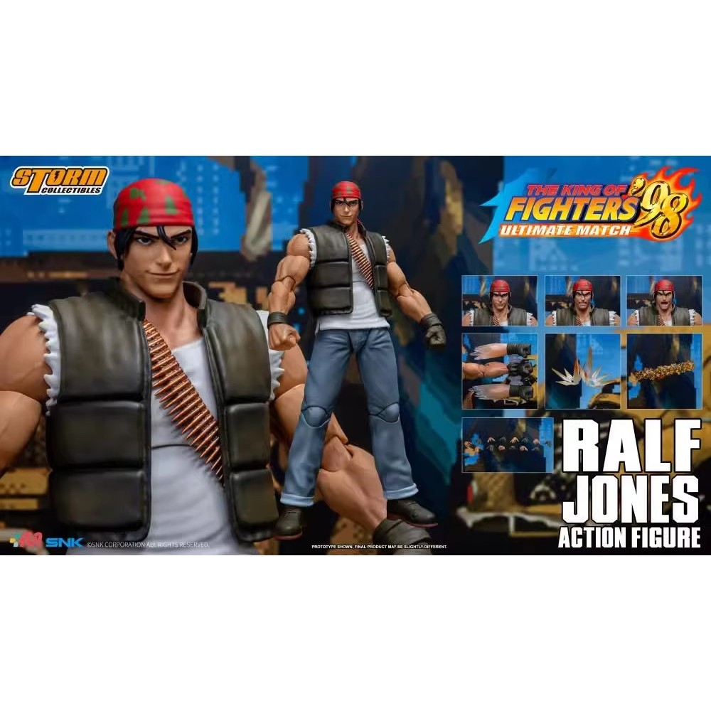 Storm Toys King of Fighters 98 KOF Ralph 1/12 Action Figure | Shopee ...