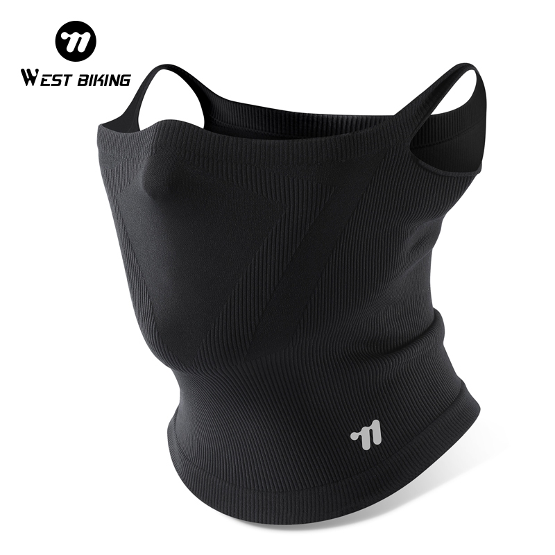 WEST BIKING Breathable Ice Silk Face Mask Anti-UV Cycling Tube Mask Sun ...