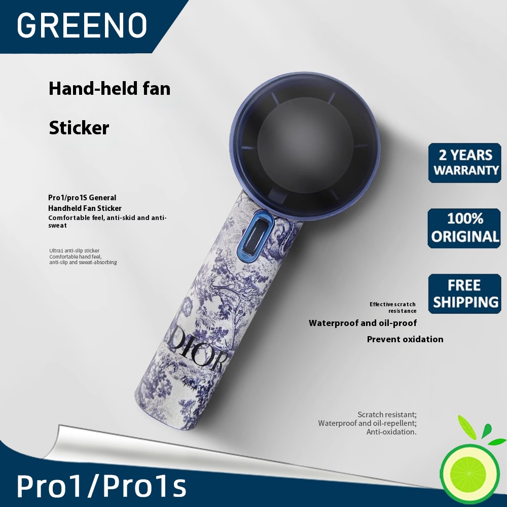 GREEN Pro1/Pro1s handheld fan sticker personalized fan sticker jisulife ...