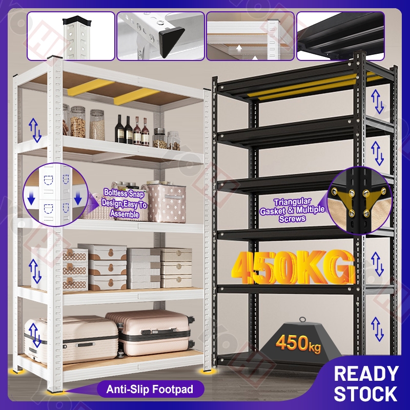 【PH LOCAL SHIP】Steel Rack Metal Rack Boltless Shelves Stante Rack Heavy ...