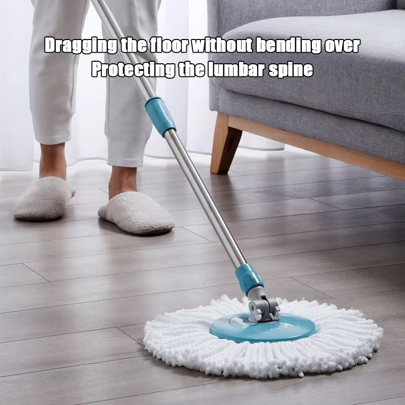1CHOISE Floor Cleaning Mop With Spinner Magic Spin Tornado Mop 360 Easy ...