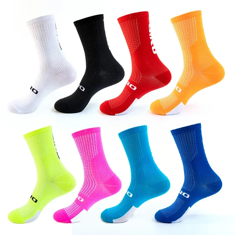 Sports Mid-Tube Socks Breathable Sweat-Absorbent Highly Elastic ...