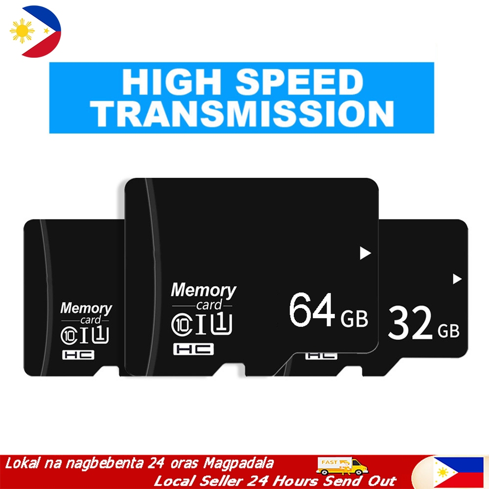 (Philippines Stock) Universal SD Card TF Micro Memory Card 16GB 32GB ...