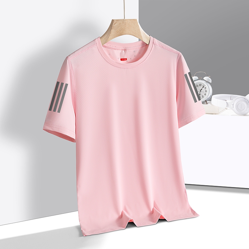 [M-4XL] Quick Dry T-shirt Women's Models Ice Silk Cool T Short-sleeved ...