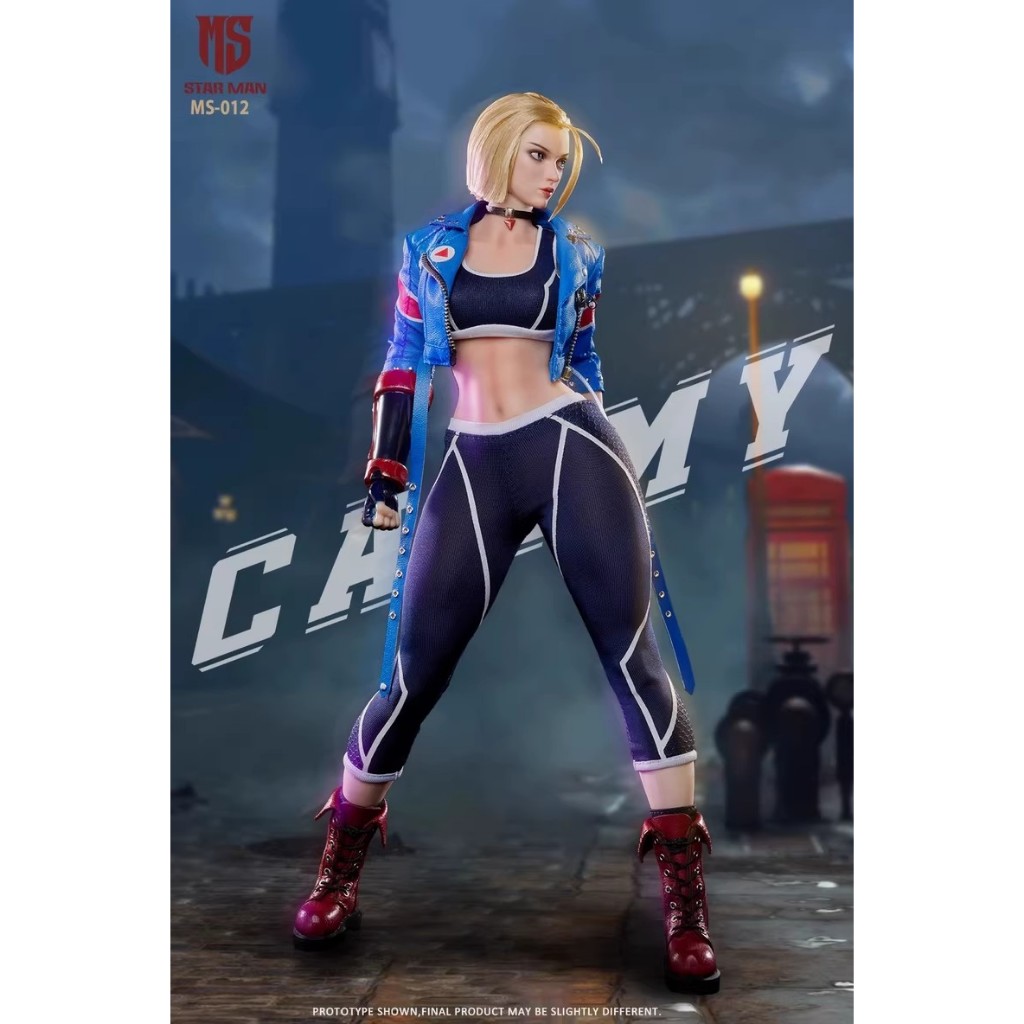 STARMAN 1/6 Female Agent Blue Bee MS-012 Street Fighter Fighting