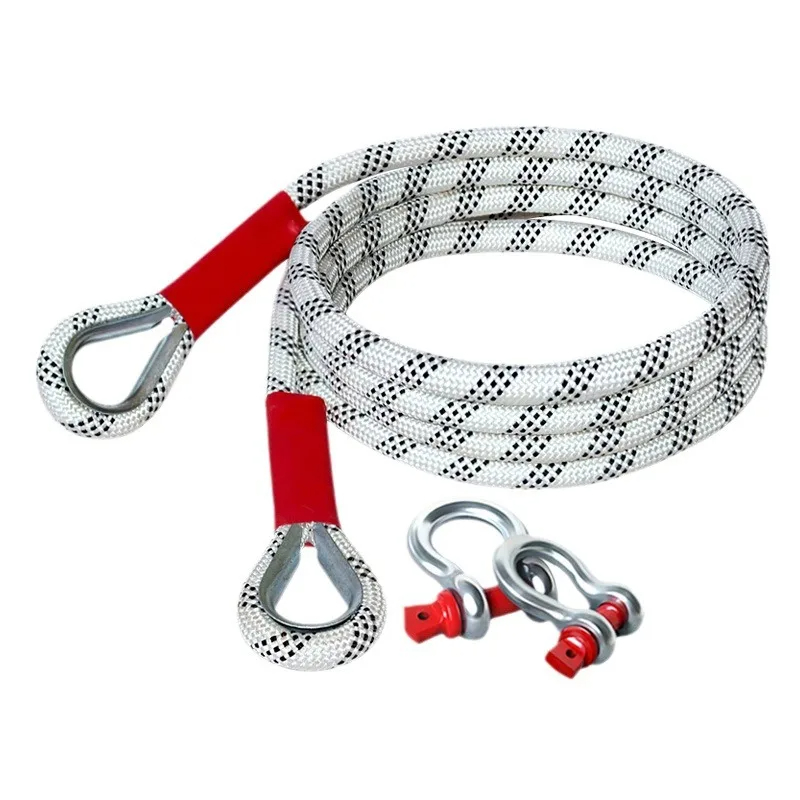 New Car Towing Rope Off-road Vehicle Can Tow 20 Tons of Rescue Rope ...