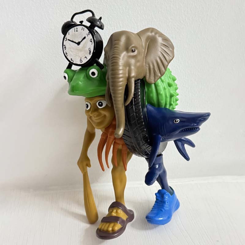Set Statuette Italian Brainrot – Tung Tung Sahur, Tralalero Tralala E Altri Meme – Collezione Da Tavolo