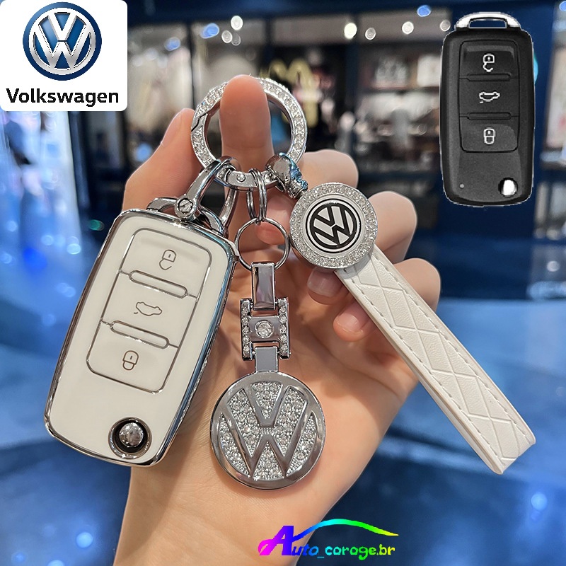 Volkswagen Car Key Case Volkswagen POLO/Amarok/Gol/Voyage/Fox/Jetta ...