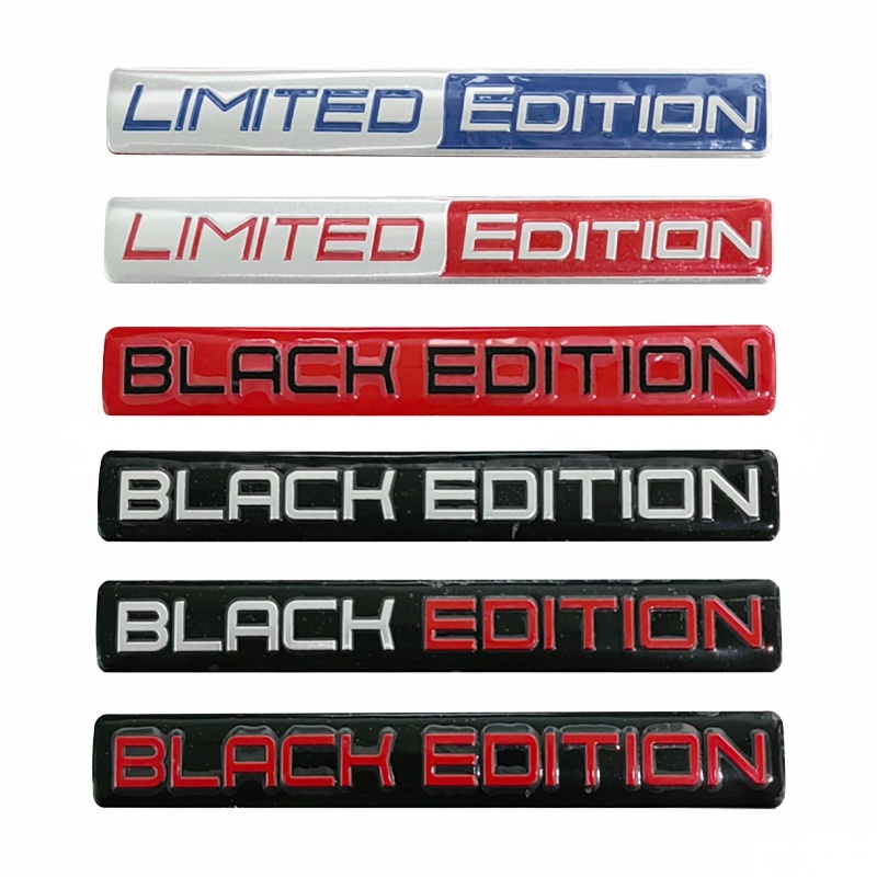 Black Edition decal for Darth Vader; 3D high-quality metal Limited ...