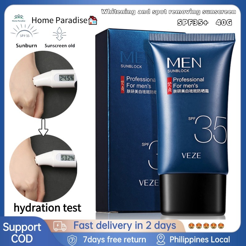 [Local delivery] Men Face Body Whitening Sunscreen Cream Moisturizing ...