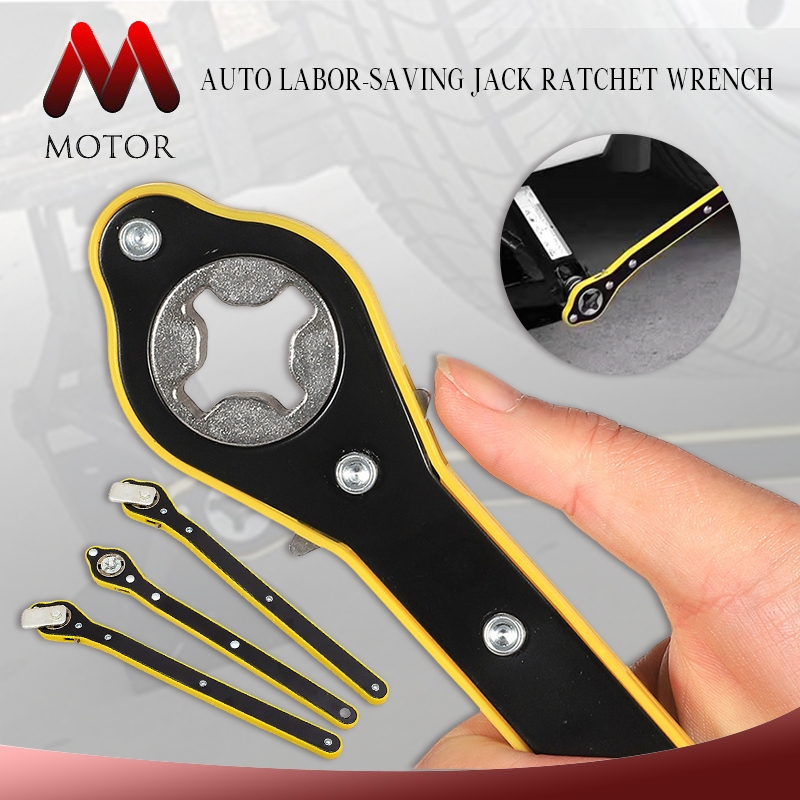 Car Labor-saving Jack Ratchet Wrench with Long Handle Rocker Tyre ...
