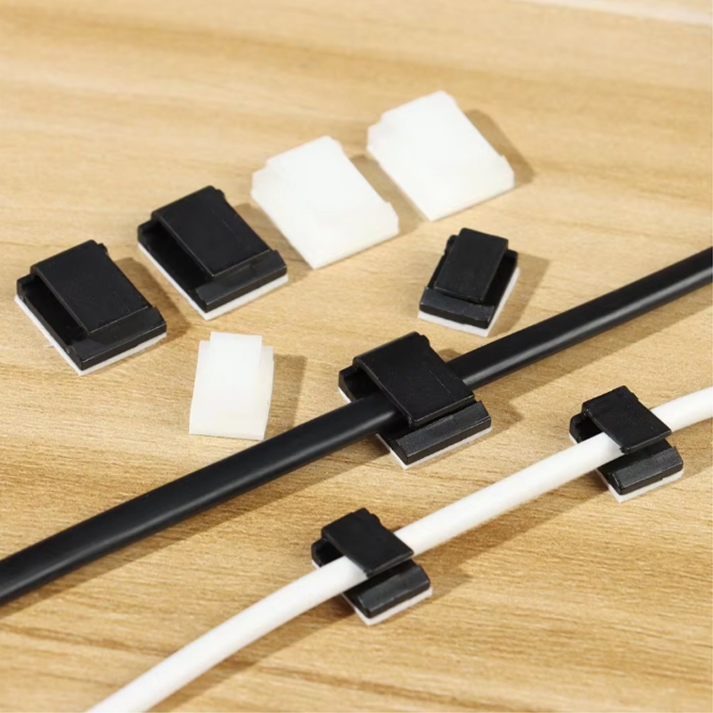 Self-adhesive Cable Clamp Wire Tie Wire Holder Organizer Cord ...