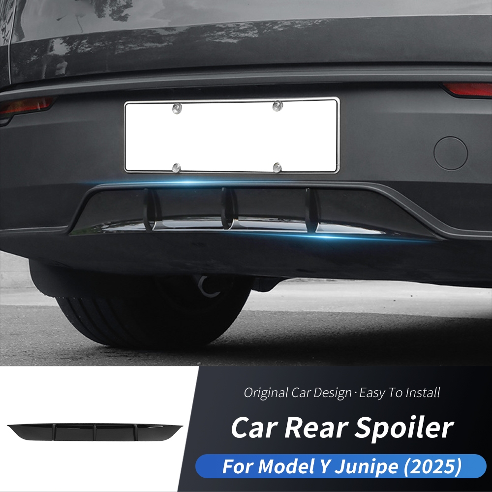Car Rear Lip Tail Spoiler Protection Cover For Tesla Model Y Juniper ...