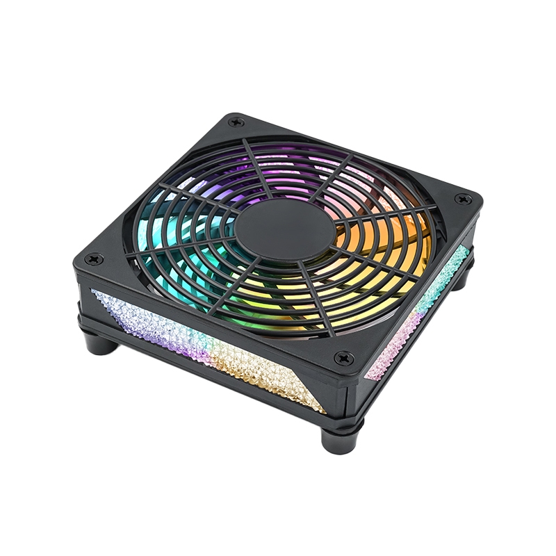 With Light Router Cooling Base Fan Bracket 5V USB Radiator wifi Cat ...
