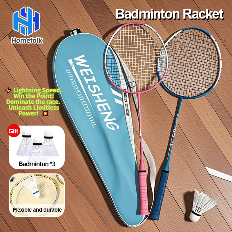 2Pcs Badminton Racket Badminton Practice Badminton Racket Original ...
