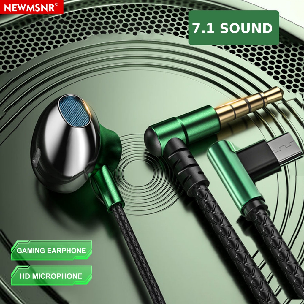 Newmsnr HIFI Sound Quality Earphone Wired HD Call Headset 3.5mm Jack In ...