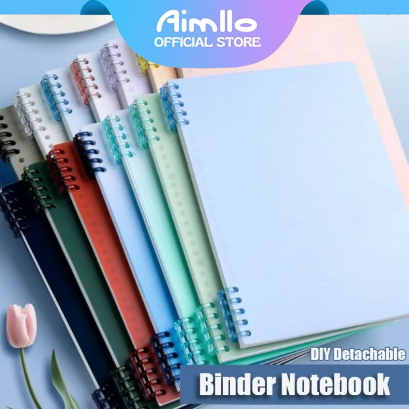 A5/B5 Spiral Spring Notebook For High School Loose Leaf Notebook ...