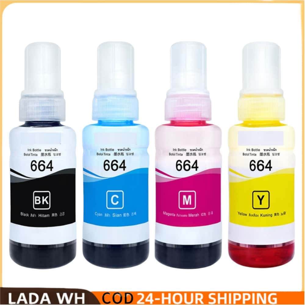 T664 ink Original Genuine Bottle T664 664ink L350 L110 L355 L365 L120 ...