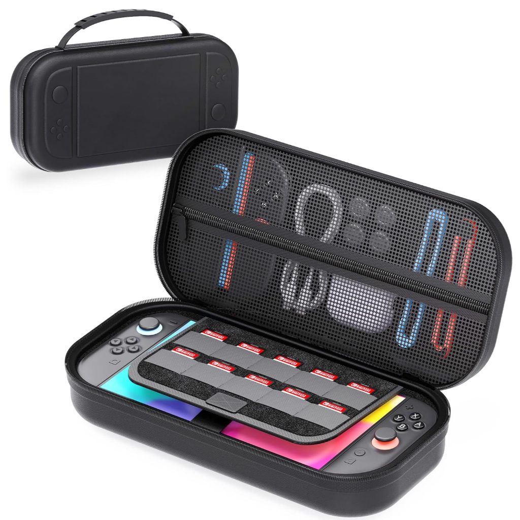 Switch 2 Large Capacity Carrying Case for Nintendo Switch 2 (2025 ...