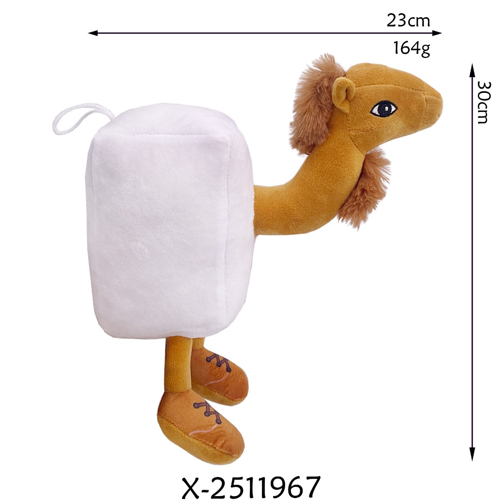 SIUVEY – Peluche Tung Tung Tung Sahur – Doudou Oreiller 40/47 Cm – Cadeau Pour Adultes Et Enfants