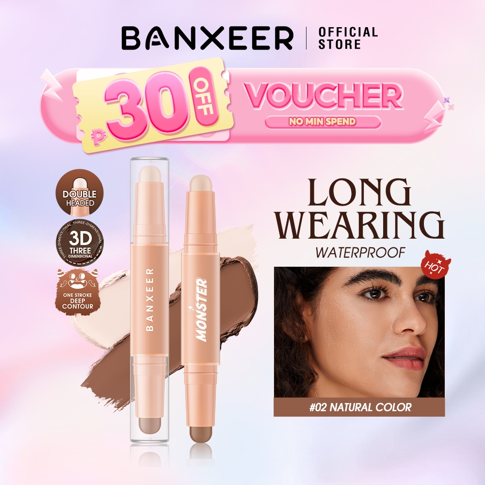 BANXEER V Face Contour Stick Cream Highlight & Shadow Contourer ...