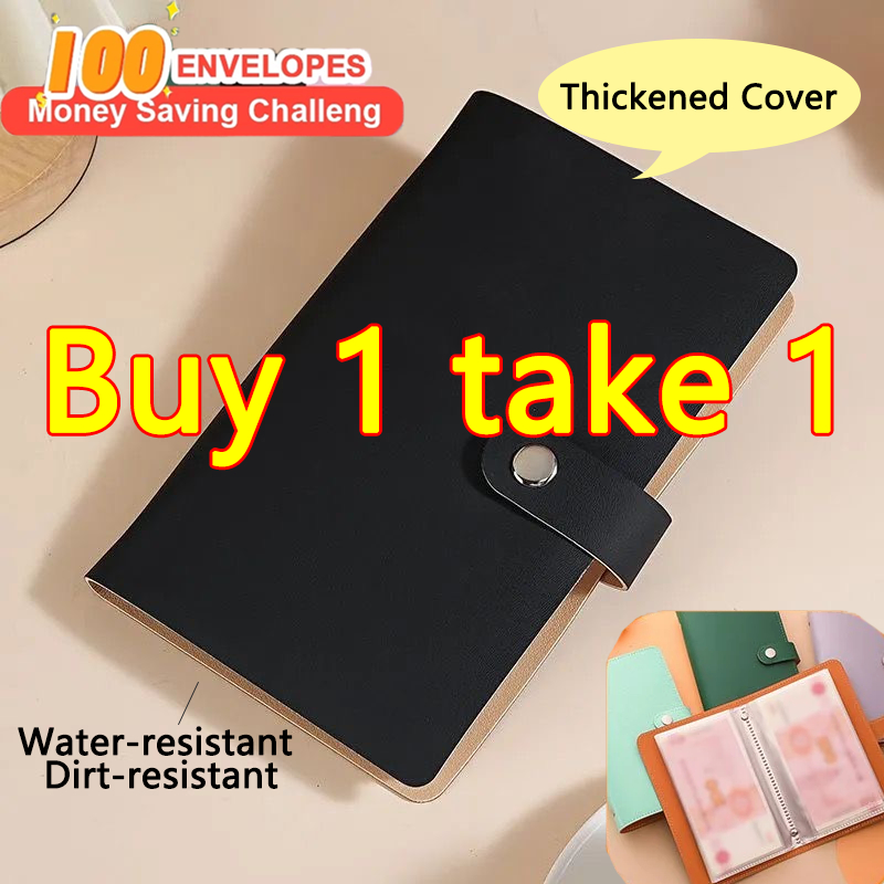 100 Days Envelope Challenge Savings Folder Budget Binder Money Savings ...