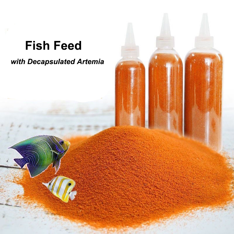 Pelleted Fish Feed-Decapsulated Artemia Cysts 50g/100g - High Protein ...