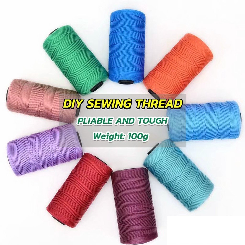 Polypropylene Nylon Sewing Thread Crochet Knit Bag Hat 100g Thickness 1 ...