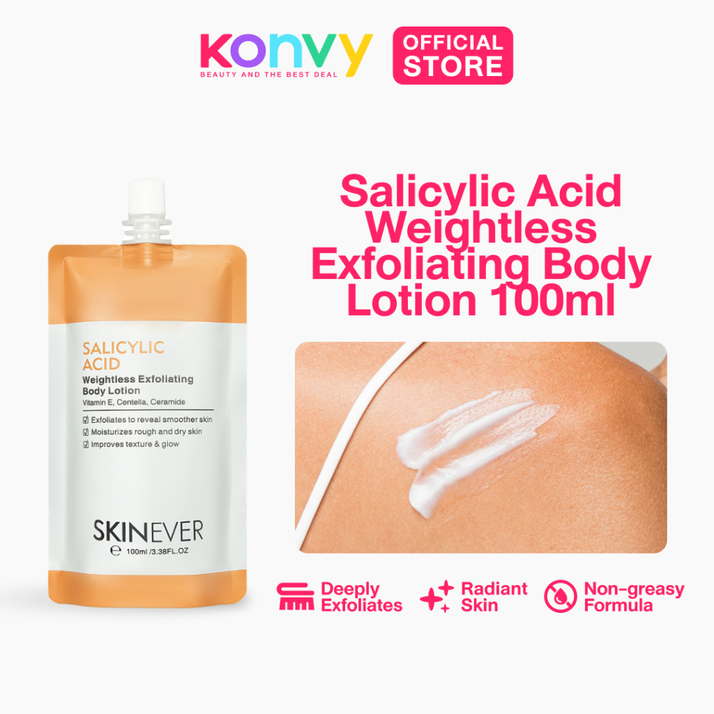SKINEVER Salicylic Acid Weightless Exfoliating Body Lotion 100ml ...