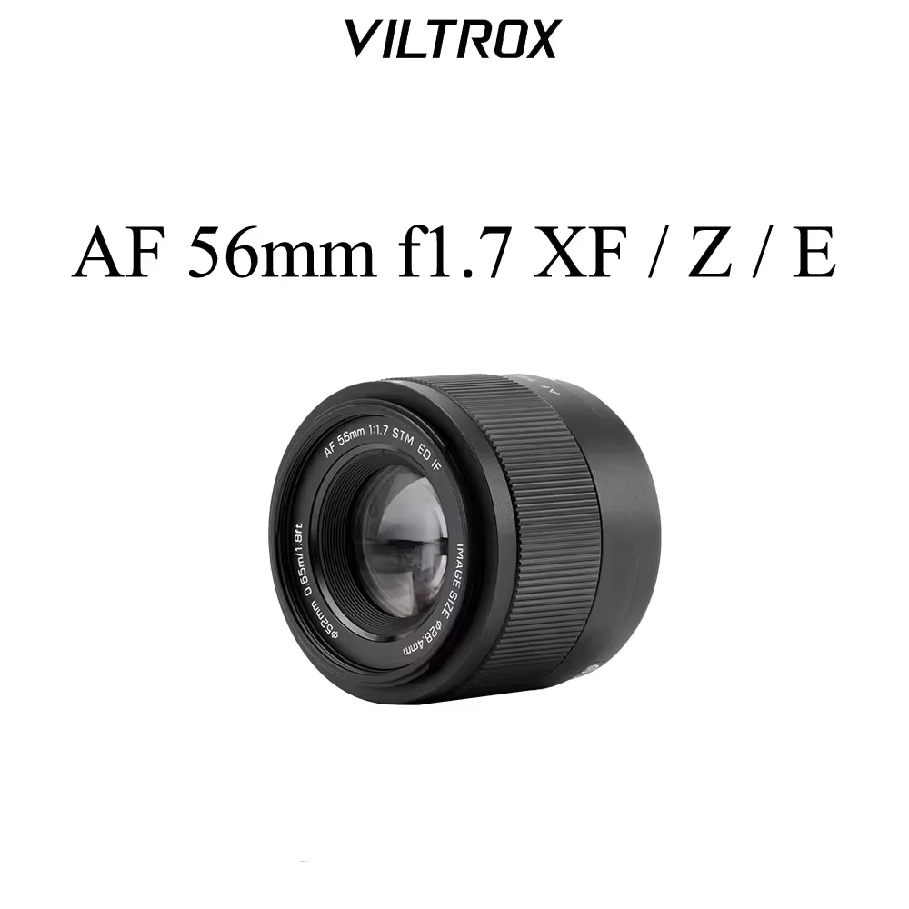 VILTROX 56mm f/1.7 voor Nikon Z Mount Lens, 56mm F1.7 Z Autofocus Groot diafragma Portret APS-C lens compatibel met Nikon ZFC, Z30, Z50, Z5, Z6, Z6II, Z7, Z7II, Z8, Z9