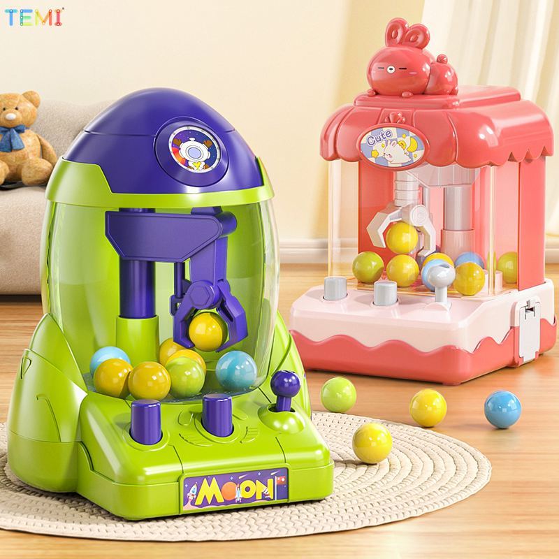 TEMI Cute Doll Machine Grabs Claw Machine Toys Doll Machine Grab Claw ...