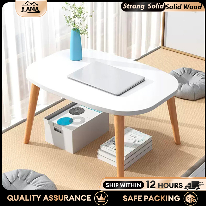 Small Table Movable Sofa Side Table And Coffee Table For Small ...