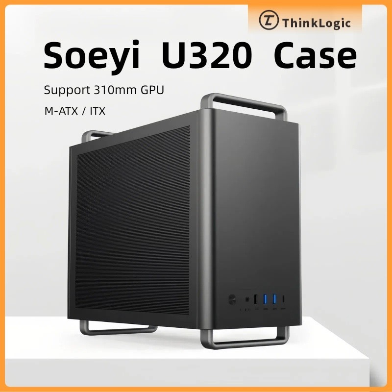 Acer U300 U320 M-ATX/ITX Case, Micro ATX CASE, Portable Desktop