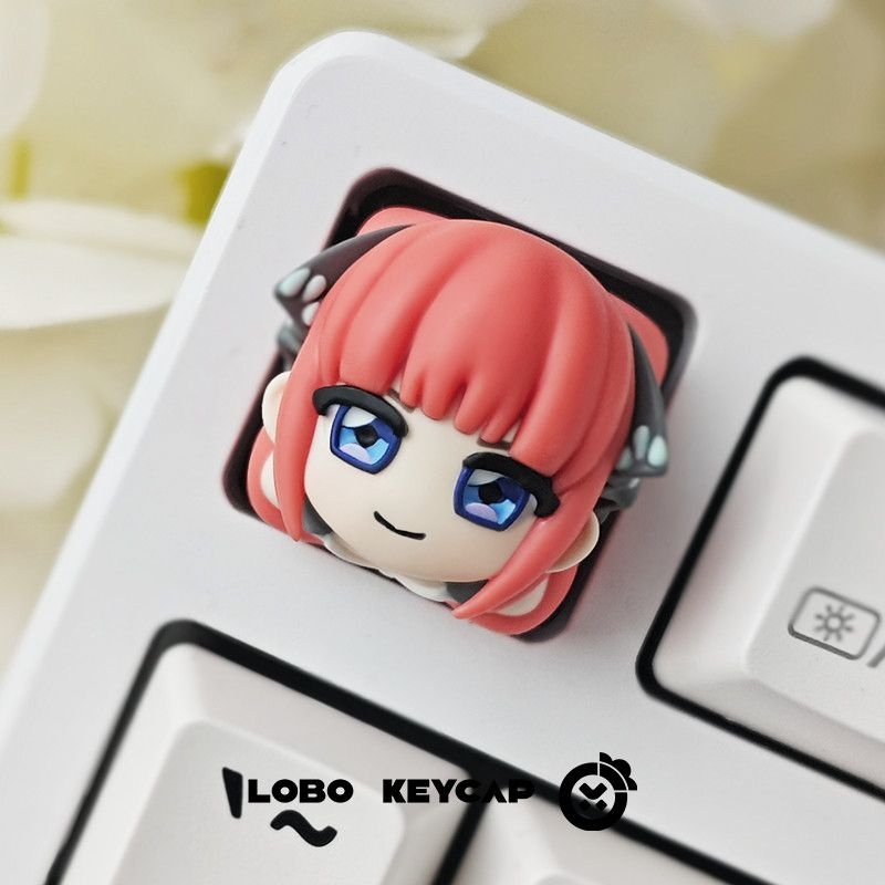 The Quintessential Quintuplets Anime Keycap Set Nakano Sisters Ichika ...