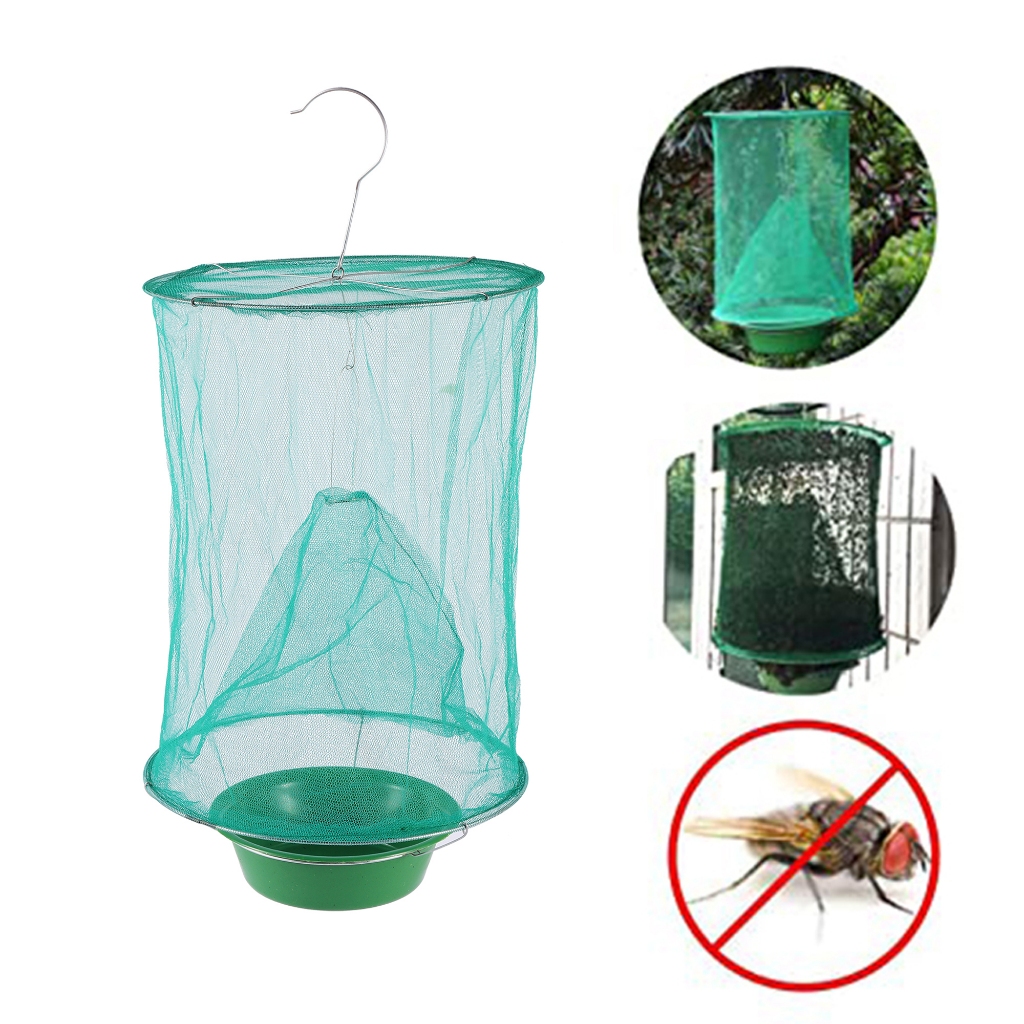 Hanging Flies Net Traps Reusable Folding Flies Flytrap Cages Practical ...