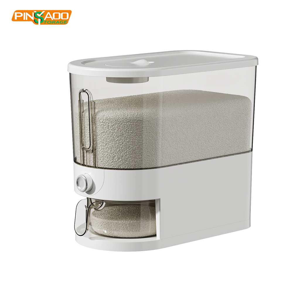 5/10KG Airtight Rice Storage Container – Thickened Transparent Plastic ...